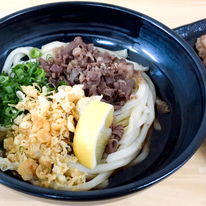 肉ぶっかけ冷(善通寺うどん)