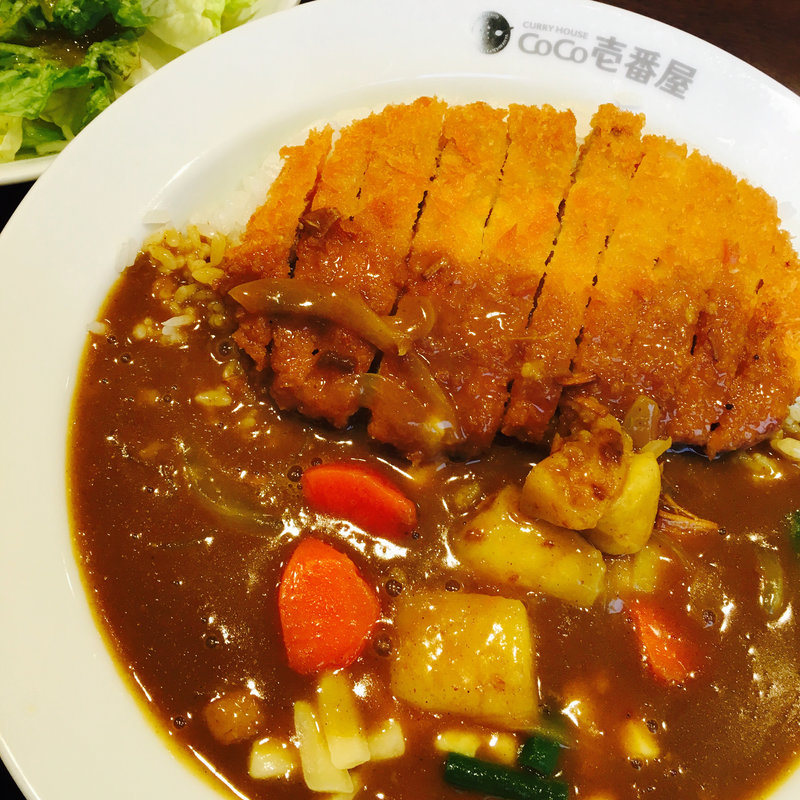 カツカレー+野菜+チーズ(CoCo壱番屋)