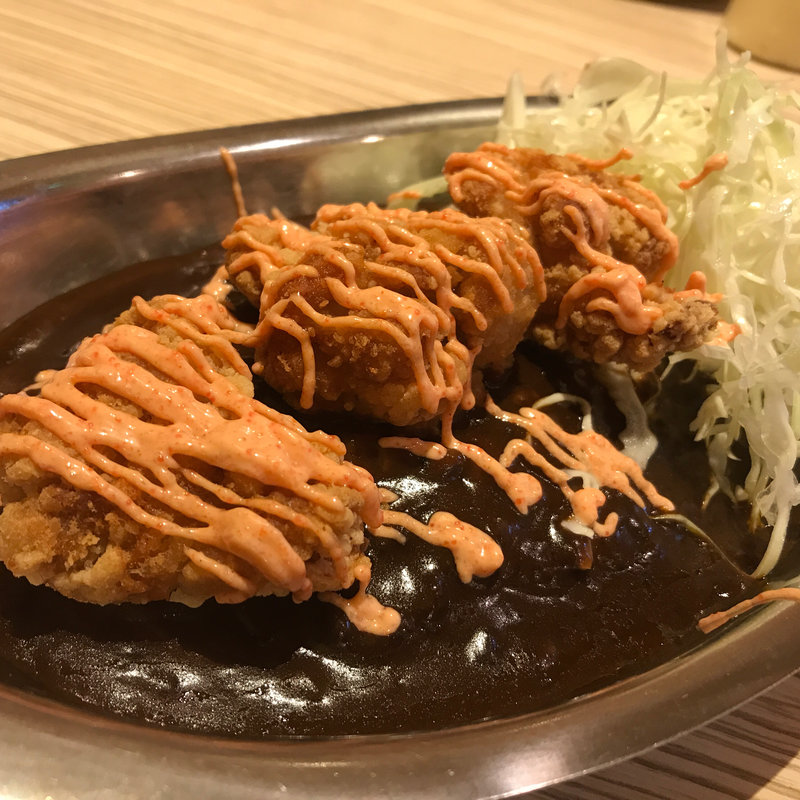 鶏めんたいカレー(ゴーゴーカレーキャナルシティ博多スタジアム)