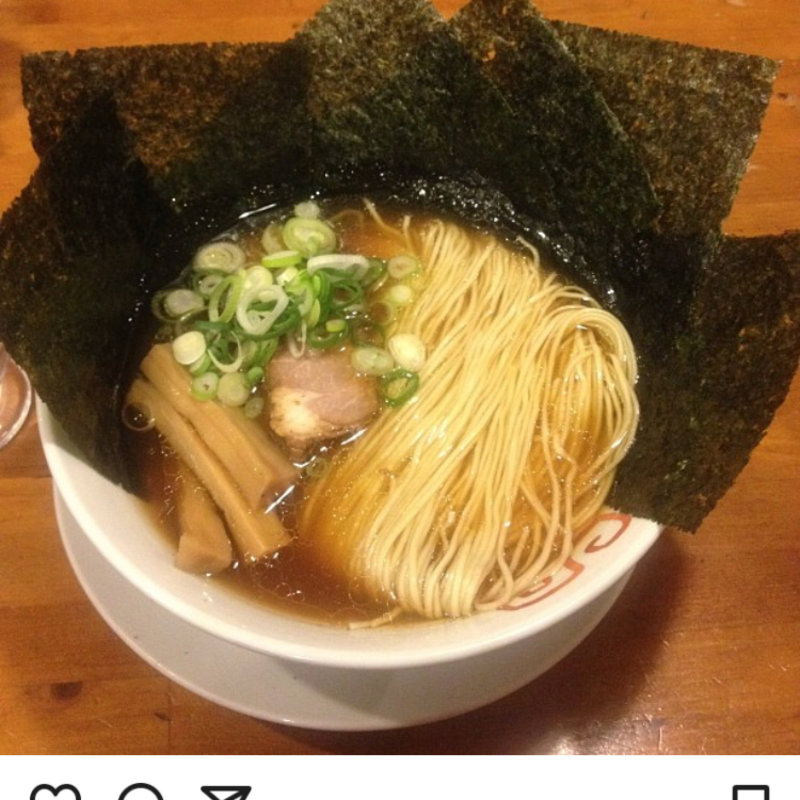 のりラーメン(麺や食堂)