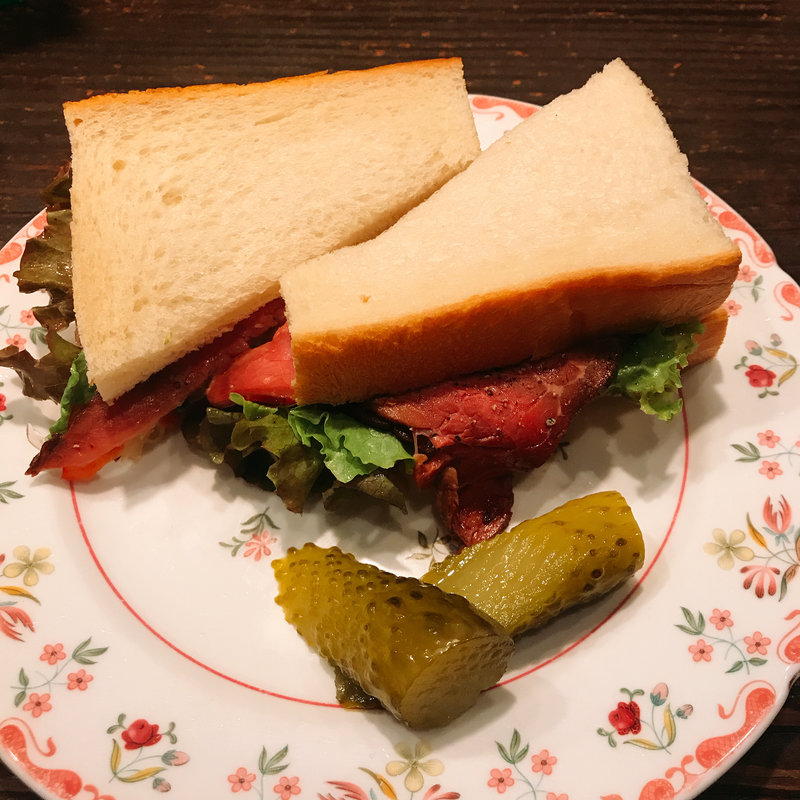 ビーフサンド(茶亭 羽當 渋谷店)