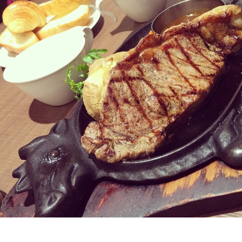 ステーキ(フォルクス 西参道店)