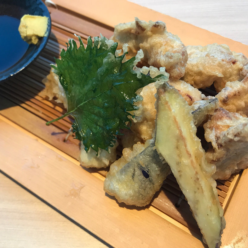 鶏天盛合わせ(蟻月 東京スカイツリータウン・ソラマチ店)