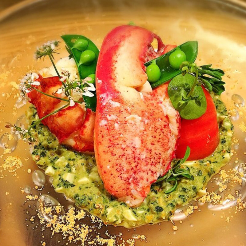 オマール海老のカプレーゼ仕立て(エノテカ エクウス （ENOTECA EQUUS）)