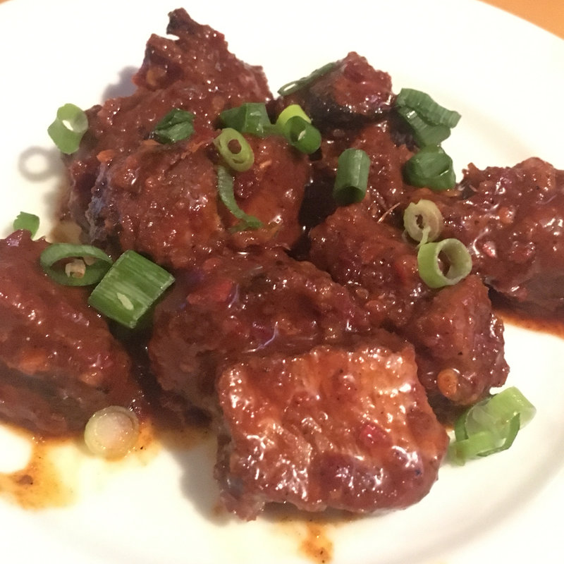 マトンのスパイス和え(アーガン)