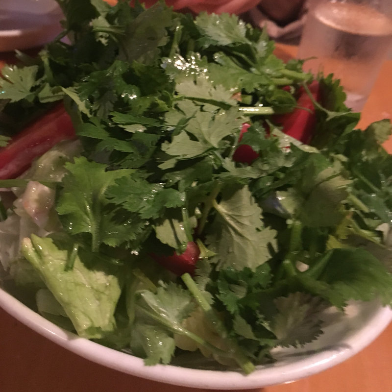 パクチー&トマトサラダ(アーガン)