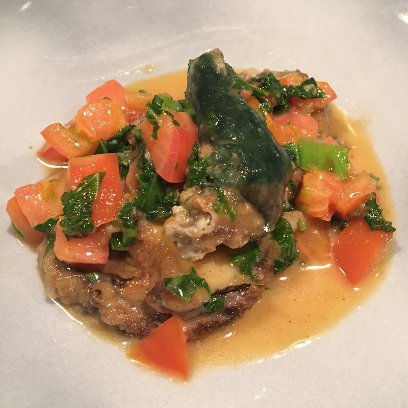 鮑のムニエル(エノテカ エクウス （ENOTECA EQUUS）)