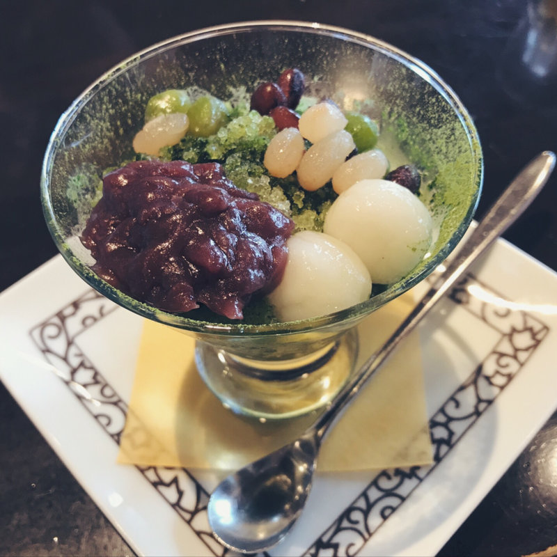 かき氷 ミニサイズ 宇治抹茶(元町珈琲 本店 )