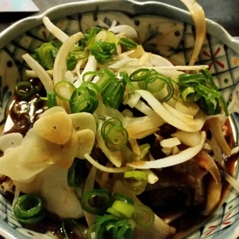 カツオのたたき(お好み焼研究所 海や)