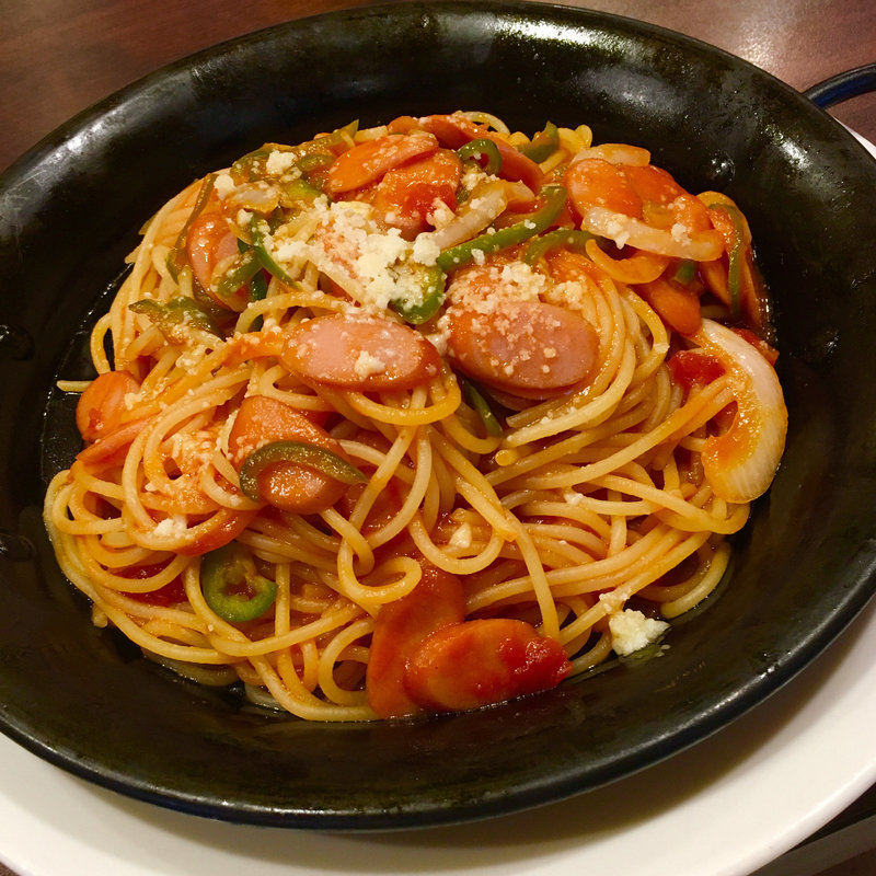 鉄鍋大鍋ナポリタン(グラッチェガーデンズ 須磨パティオ店)