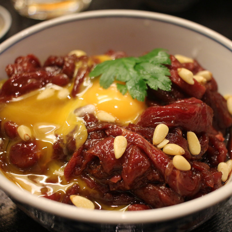 馬肉ユッケ(かねまん 大井店 )