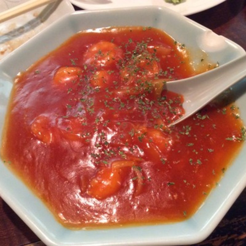 エビチリ(すーぱー百番 （すーぱーひゃくばん）)