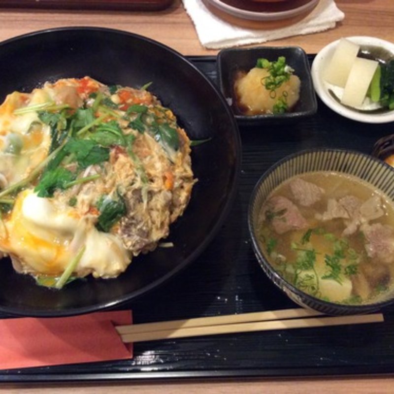 他人丼セット(他人丼専門店 あか乃 )