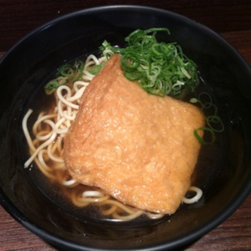 きつねそば(えきそば在来線下り店)