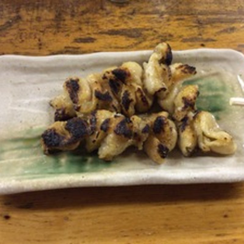 鶏皮焼き(大御所酒坊)