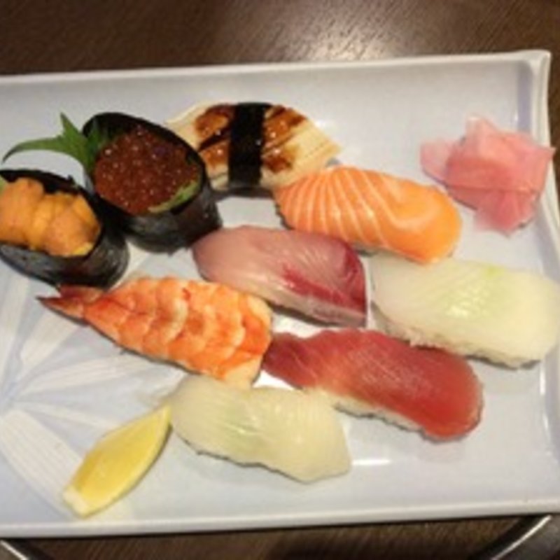 上にぎり盛り合わせ(松屋 元町本店)