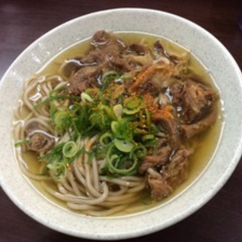 ぼっかけそば(山陽そば 明石店)