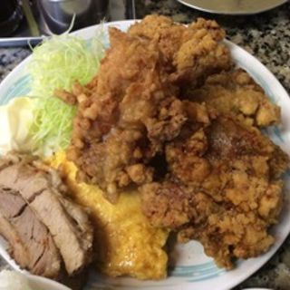から揚げ定食(らーめん コーさん )