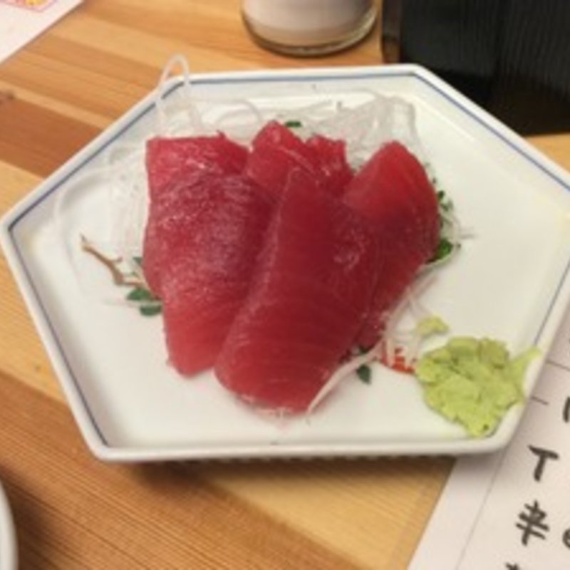 生マグロ造り(やおたみ)