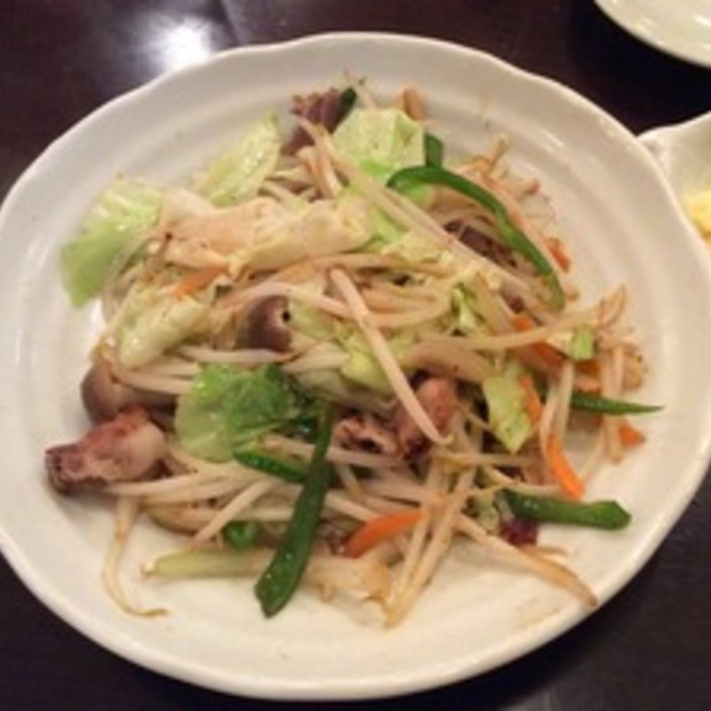 野菜炒め(居酒屋むぎ)