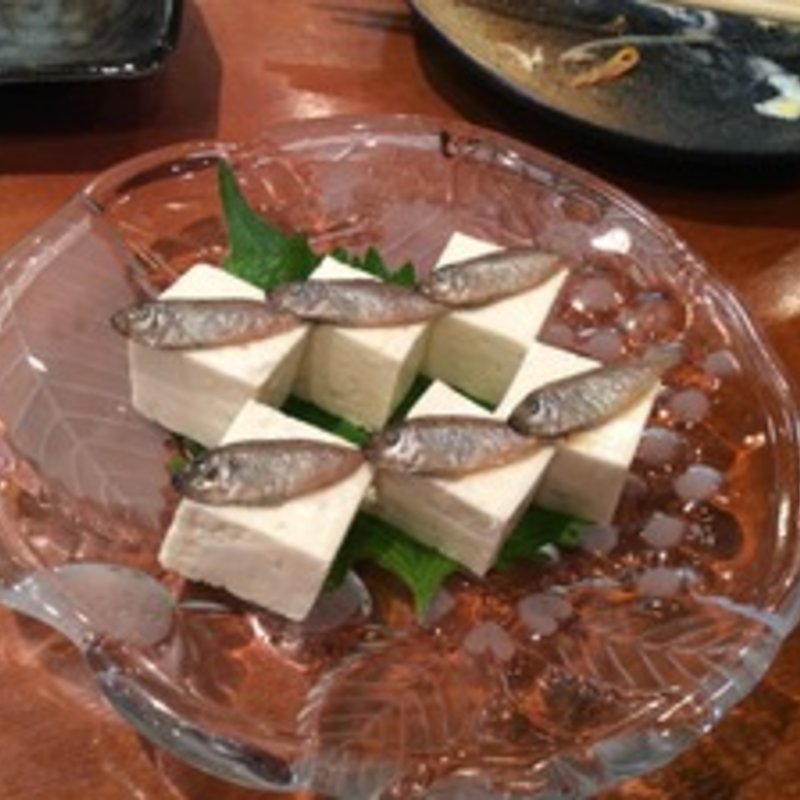 スクガラス豆腐(沖縄料理の店 はながさ)