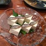 スクガラス豆腐(沖縄料理の店 はながさ)