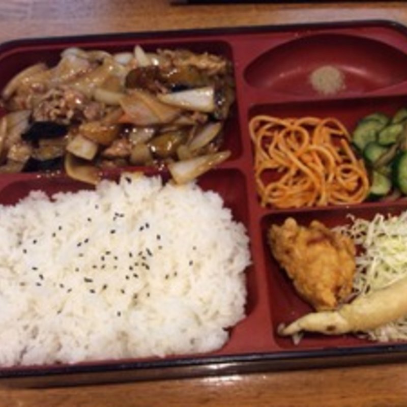 茄子味噌炒め定食(中国料理 西海 （サイカイ）)