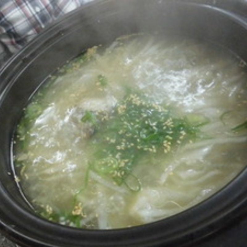 テールスープ(萩ノ茶屋 鶴一 なにわ筋店)