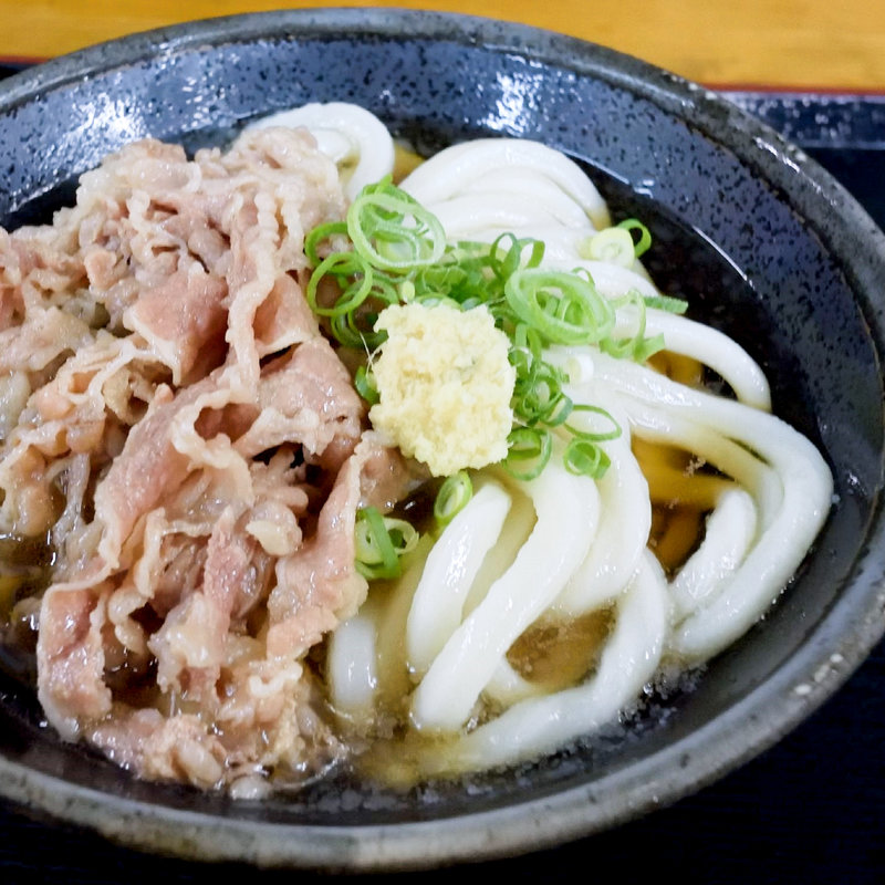肉ぶっかけ冷(こがね製麺所 善通寺本店 （こがねせいめんじょ）)
