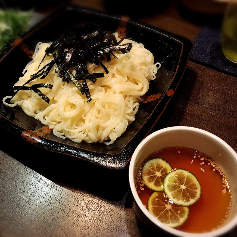 稲庭うどん(和酒和食 恵比寿 黒帯)