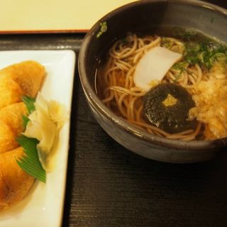 いなり定食(トンカツ・肴・そば 湖中)