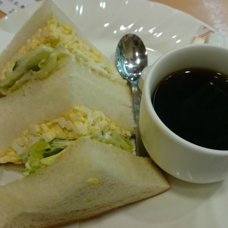 サンドイッチのモーニング(若松)