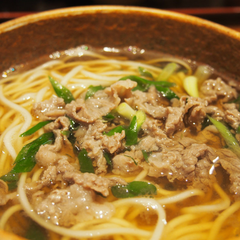 肉そば(正家 さんちか店)