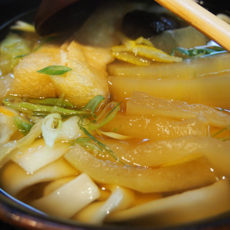 ゆうがおほうとうセット(甲州麺 恵美須町店)