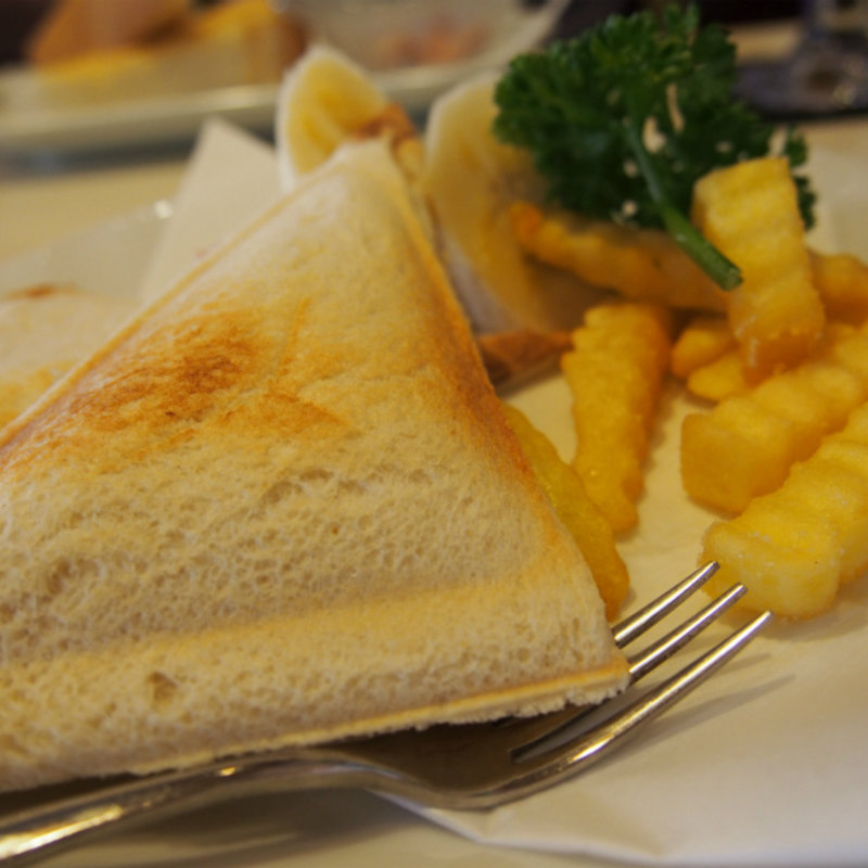 ホットサンド(赤いばら)