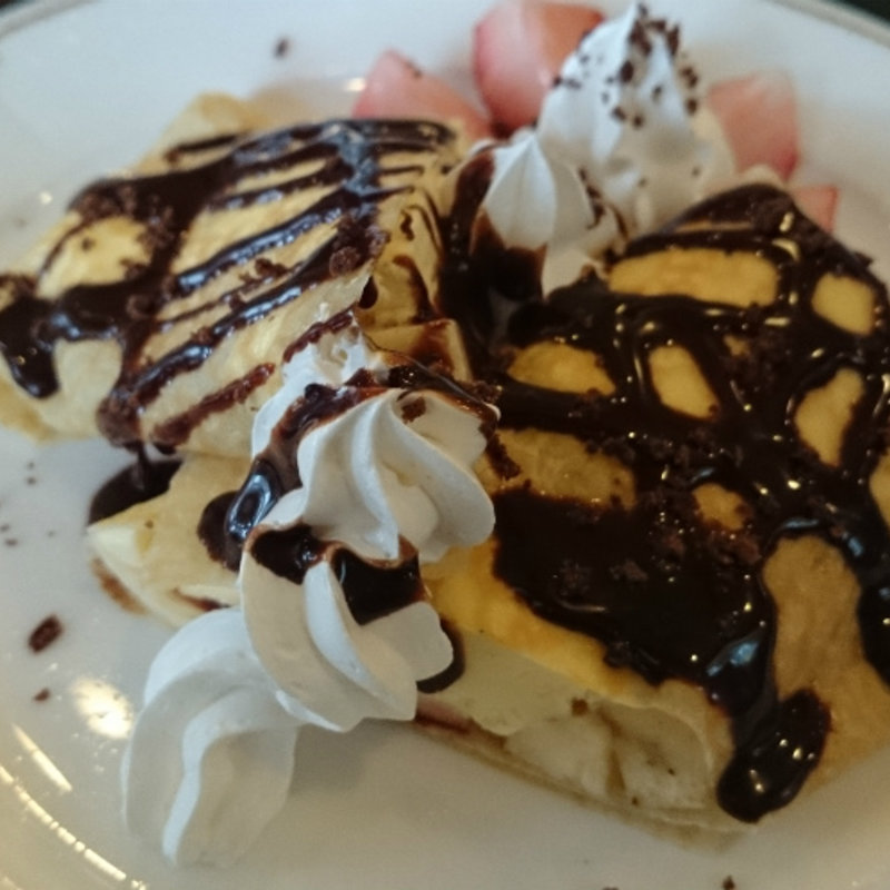チョコクレープ(カフェテリア古都)