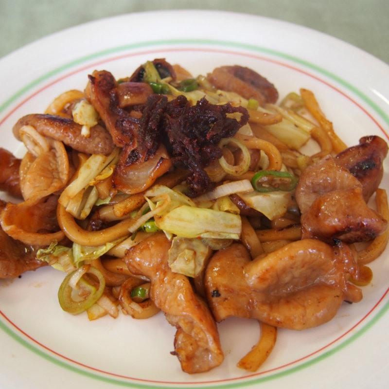 熊谷ホルどん(富来・焼きそば 満願堂 （まんがんどう）)