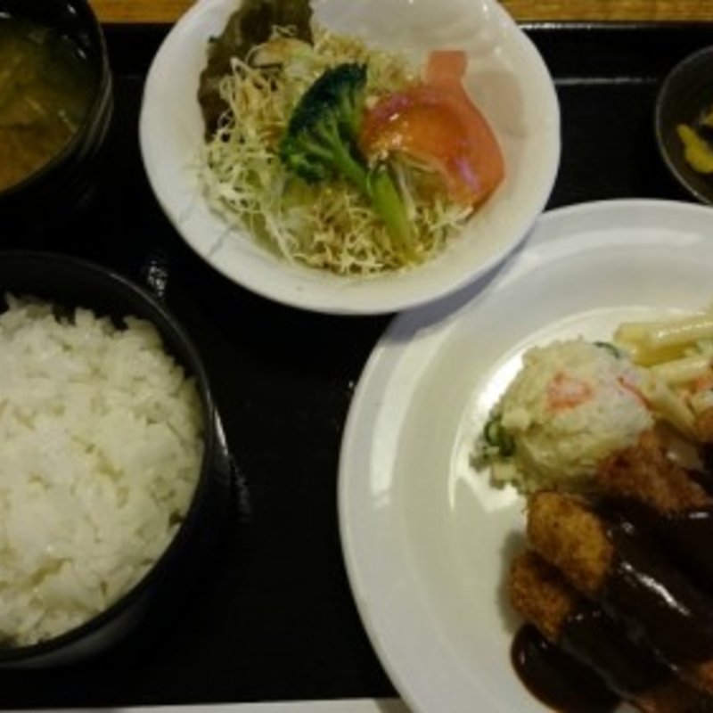 一口ビーフカツ定食(カルト)