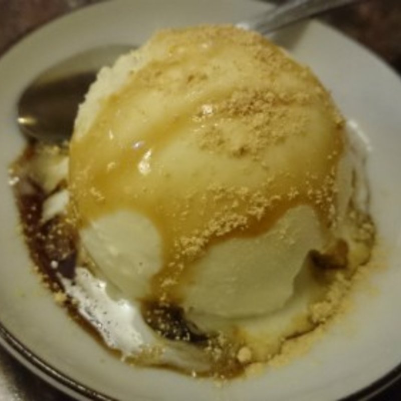 黒蜜きなこアイス(カルビ庵 八尾店 )