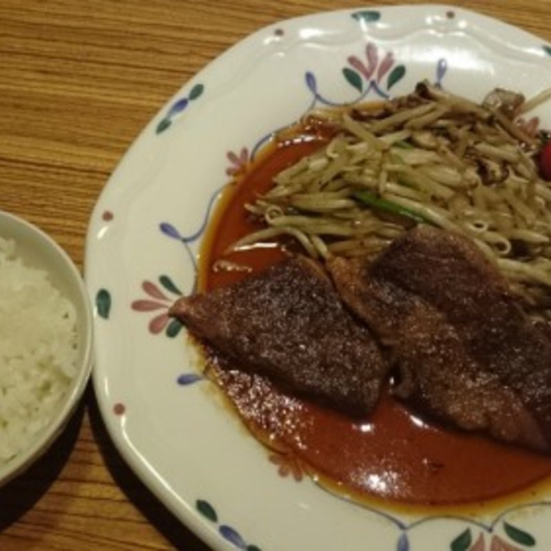 ステーキランチ（100g）(羊の家 堺東店（ひつじのいえ）)