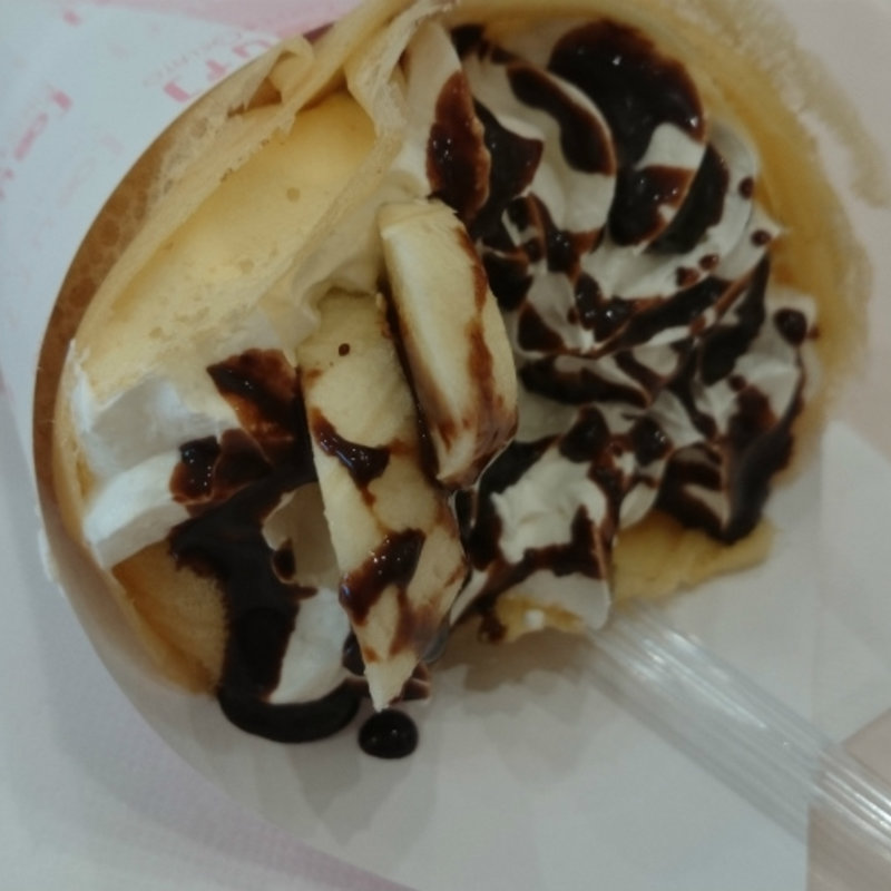 チョコバナナクレープ(ウッフ)
