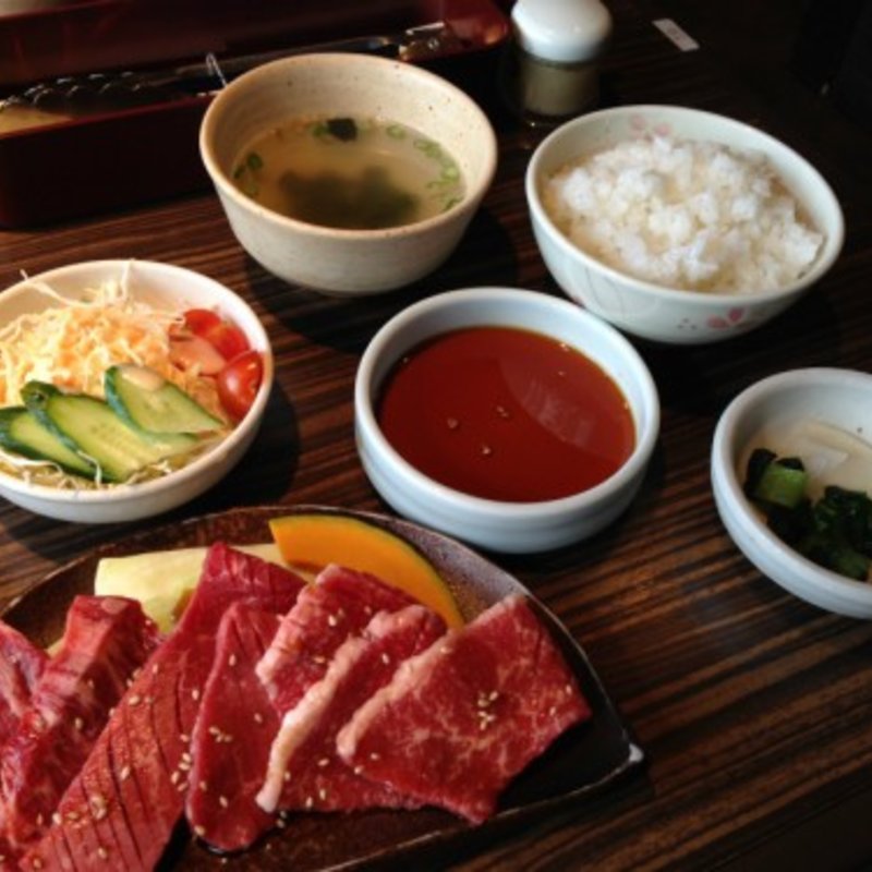 みや定食(焼肉市場 みや)