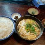 カツ玉子とじ定食(居酒屋ぜん )