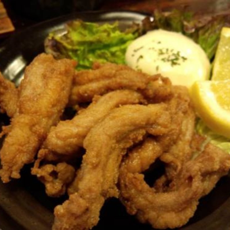 せせりの天ぷら(笑家)