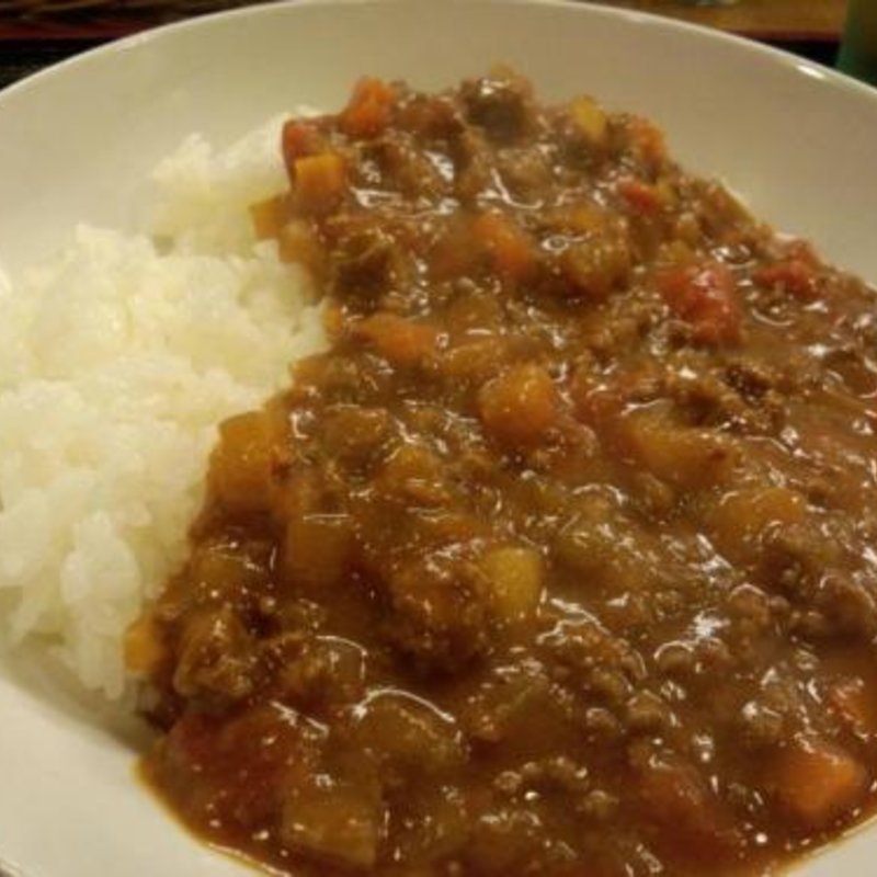 キーマカレー(鉄板焼き べろべろばあ （Beroberobar）)
