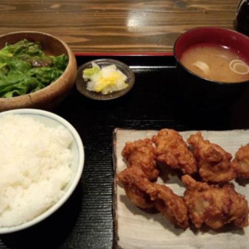 から揚げ定食(権兵衛 天満店 )