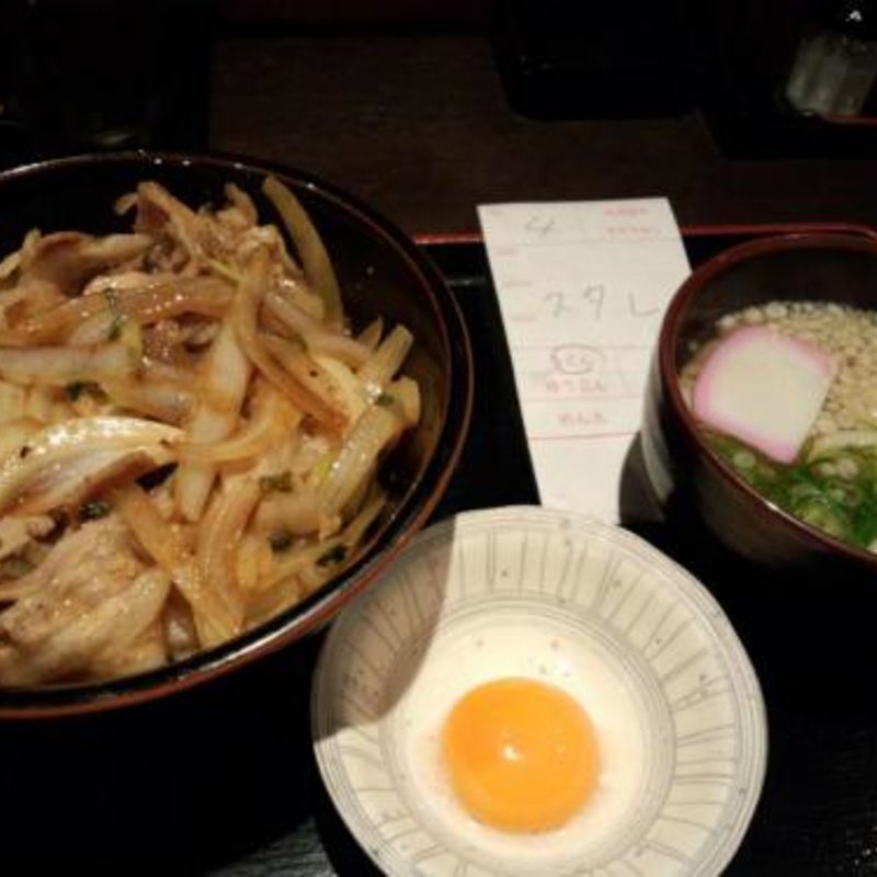 スタミナ極丼ランチ(極丼亭 上本町ハイハイタウン店 （GOKUDONTEI）)