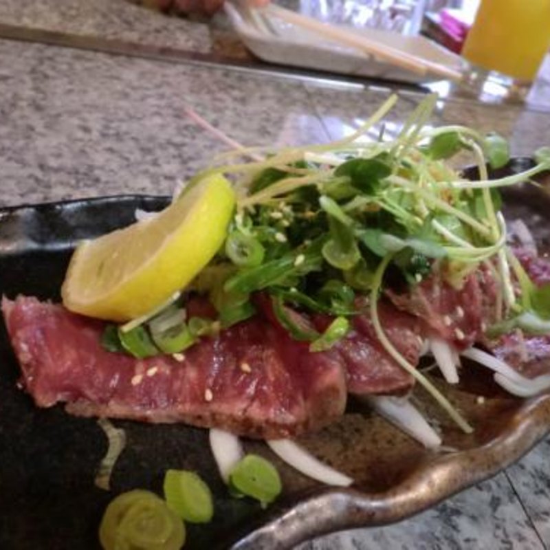 馬肉の炙り(高見 )