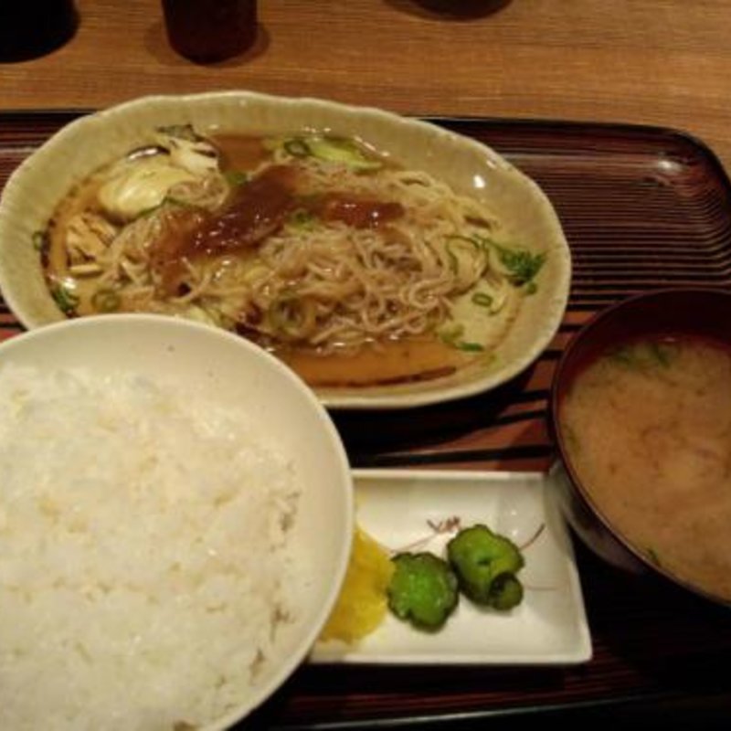 餡かけ焼きそば(但馬 )