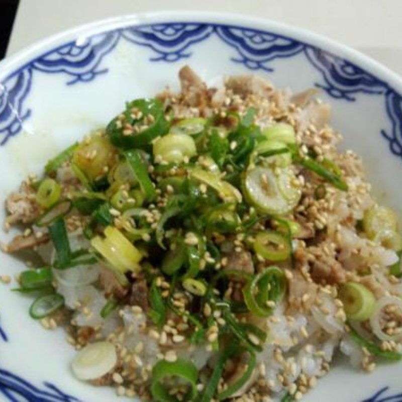 チャーシュー丼(長浜ラーメン 一二三)